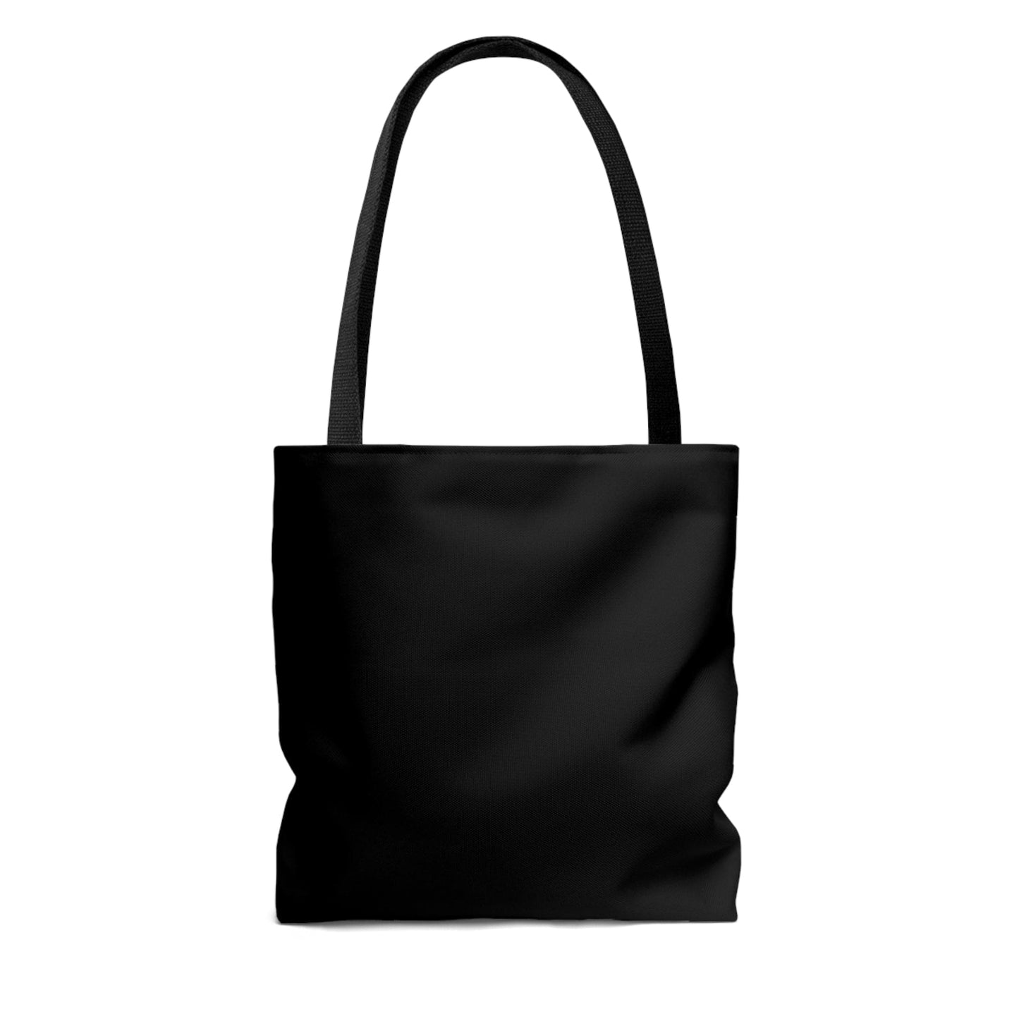 Large Tote Bag Hello Peace Motivational Peaceful Aspiration - Grey/white