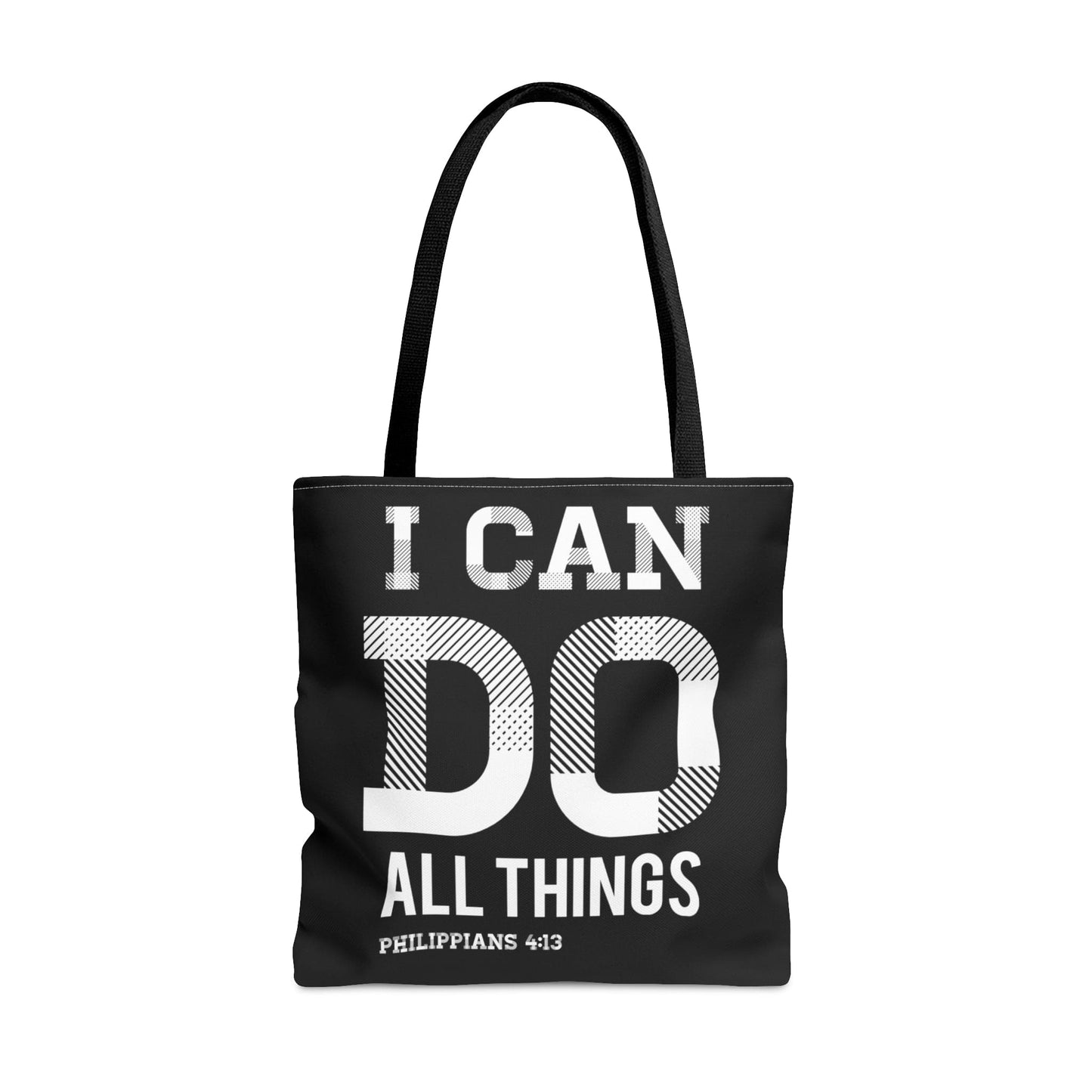 Large Tote Bag i can do All Things Philippians 4:13